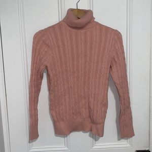 St.John’s Bay Women’s Turtleneck Long Sleeve Knit Pullover Sweater